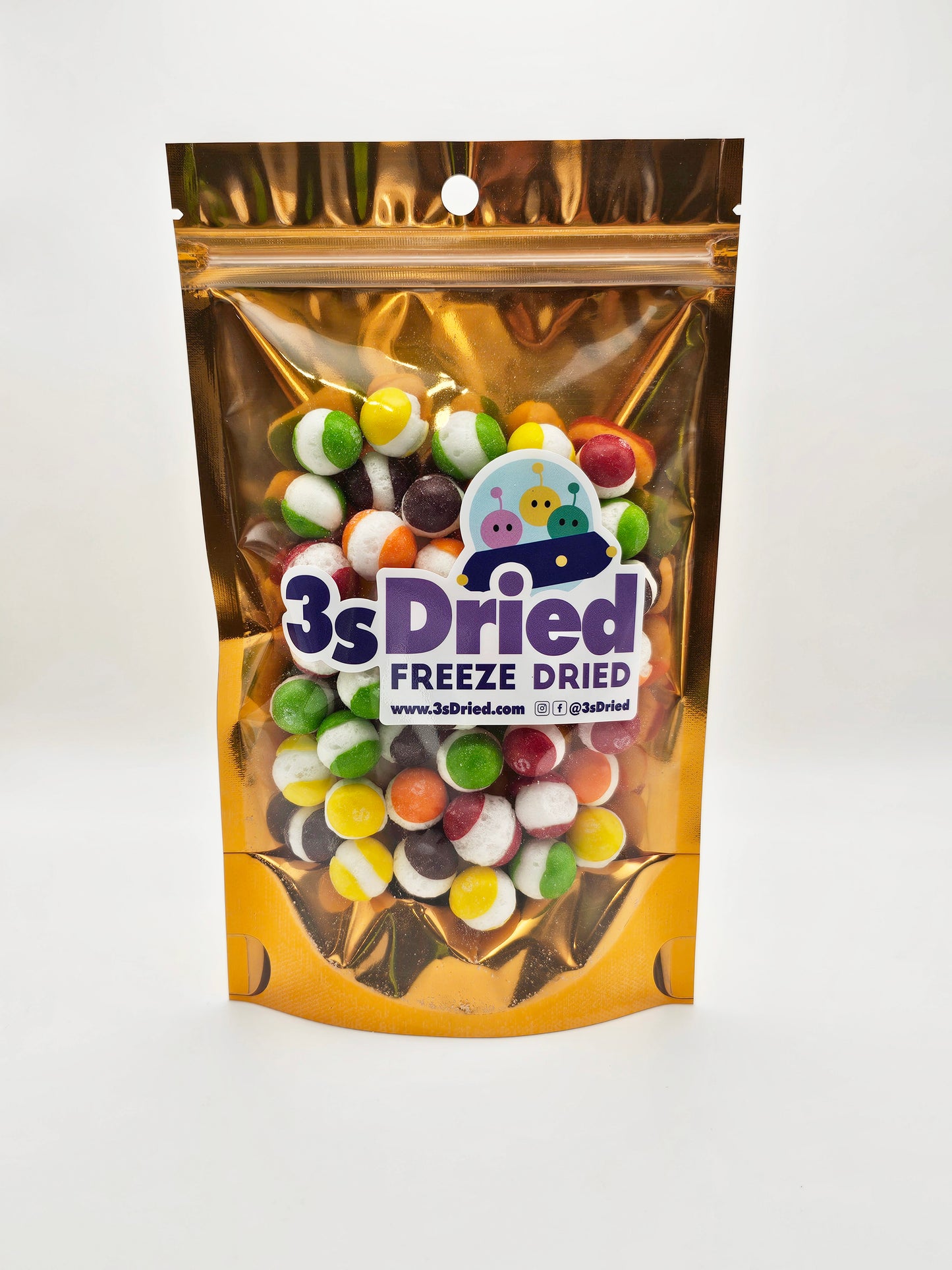 Freeze Dried Rainbow Candies - Colorful Delights