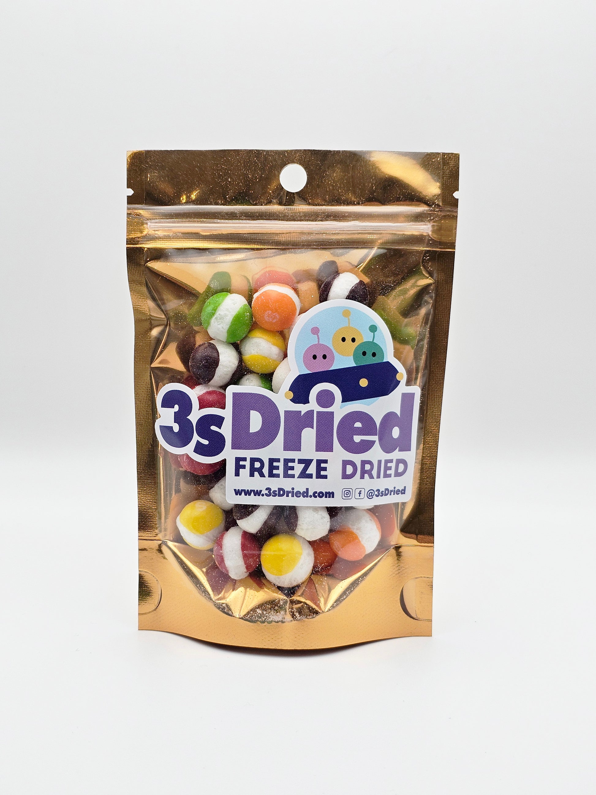 Freeze Dried Rainbow Candies - Colorful Delights